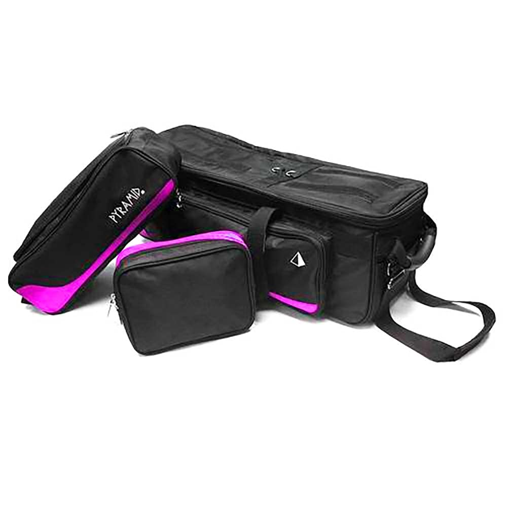 Premium Triple Tote Roller Bowling Bag with Detachable Shoe Compartment (Fits US Men's Size 15) - Lightweight Travel Luggage with Accessory Pockets | Perfect for Bowling Tournaments, Gym Sessions & Weekend Getaways