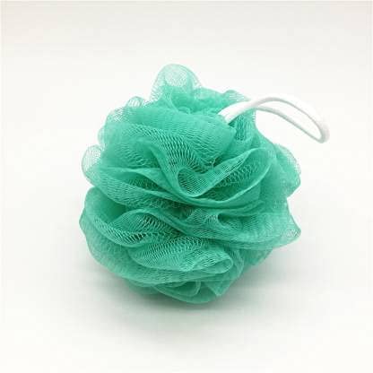 Exfoliating Bath Sponge & Loofah Scrubber for Men and Women - 4 Pack Multicolor Shower Poufs - Gentle Skin Exfoliation for Smooth Skin - Perfect for Daily Shower, Spa & Body Care Routine