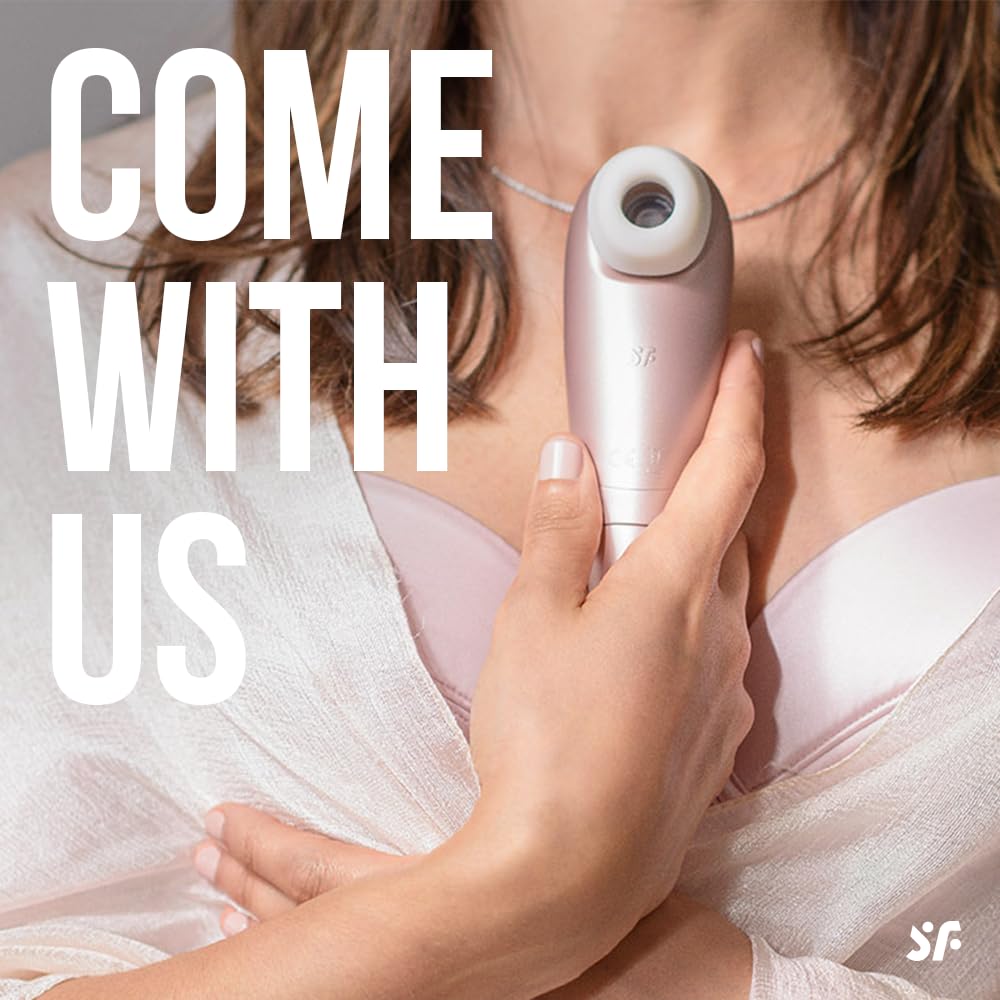 Satisfyer Pro 2 Air Pulse Clitoral Stimulator - Rechargeable Vibrator for Women - Quiet & Powerful Pleasure Device - Perfect for Solo Play, Couples & Stress Relief