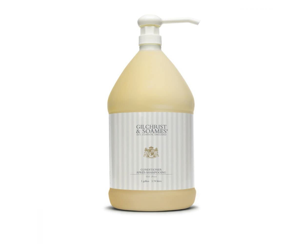 Gilchrist & Soames English Spa Conditioner 1 Gallon - Citrus Herbal Scent for All Hair Types - Paraben, Sulfate & Phthalate Free - Professional Salon Quality Hair Care - Perfect for Hotels, Spas & Home Use