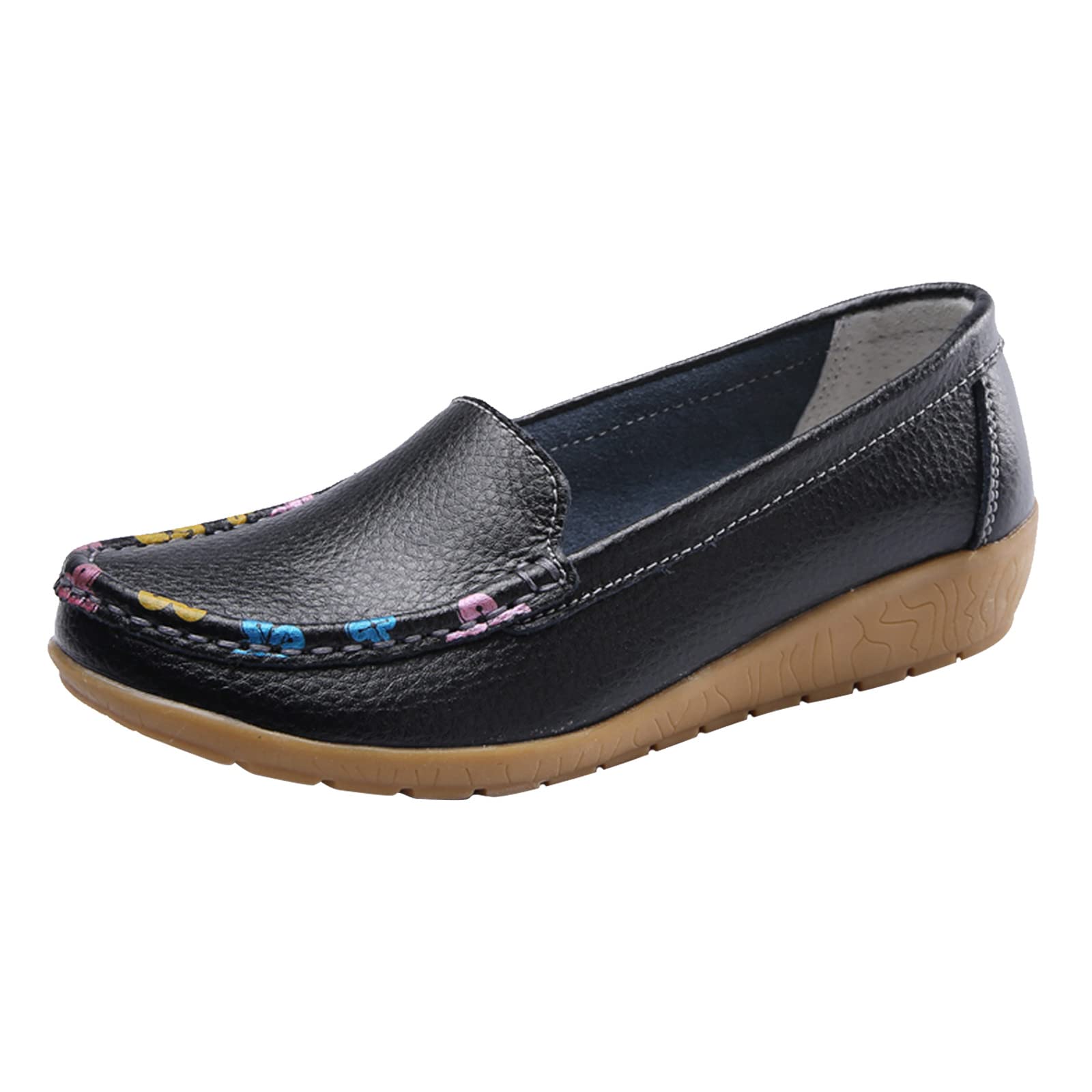Slip On Women's Comfortable Walking Flat Loafers - Casual Driving Shoes & Neutral Sandals for Everyday Wear | Perfect for Work, Travel & Daily Activities