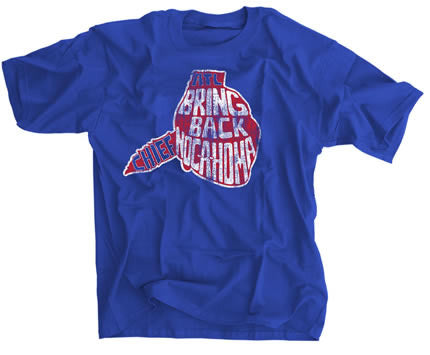 Vintage Atlanta Braves Chief Noc-A-Homa Throwback Royal Blue T-Shirt - Retro Baseball Fan Apparel for Games & Casual Wear