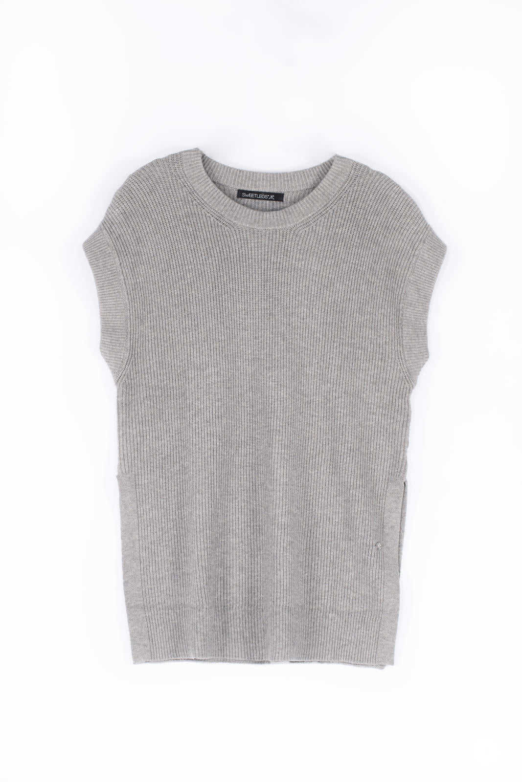 Men's Slim Fit Crew Neck Knit Sweater Vest - Casual Winter Layering Piece for Office, Outdoors & Travel