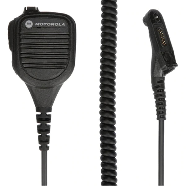 Motorola PMMN4065AL IMPRES Remote Speaker Microphone - IP57 Waterproof & Dustproof, Wind Noise Reduction - Perfect for Police, Security & Outdoor Communication