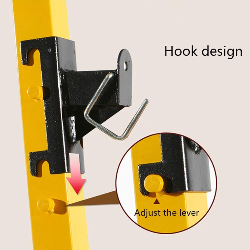 **Multifunctional Squat Rack & Bench Press Stand for Home Gym - Adjustable Weightlifting Equipment for Strength Training & Fitness - Perfect for Squats, Bench Press, and Full-Body Workouts**