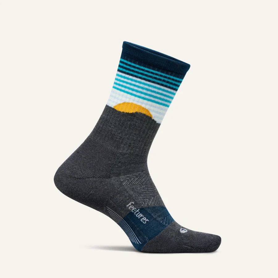 Trail Max Cushion Mini Crew Socks - Ultra Comfortable Hiking & Running Socks for Men & Women - Moisture Wicking & Breathable for Outdoor Activities, Sports & Daily Wear