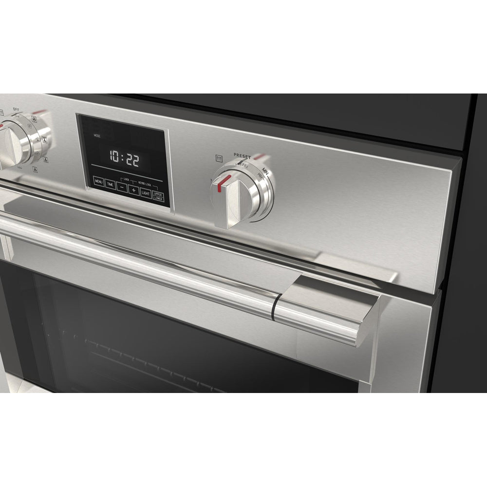 Fulgor Milano 30 Inch Stainless Steel Built-In Single Electric Wall Oven - F6PSP30S1 | Perfect for Modern Kitchens, Baking, Roasting & Entertaining