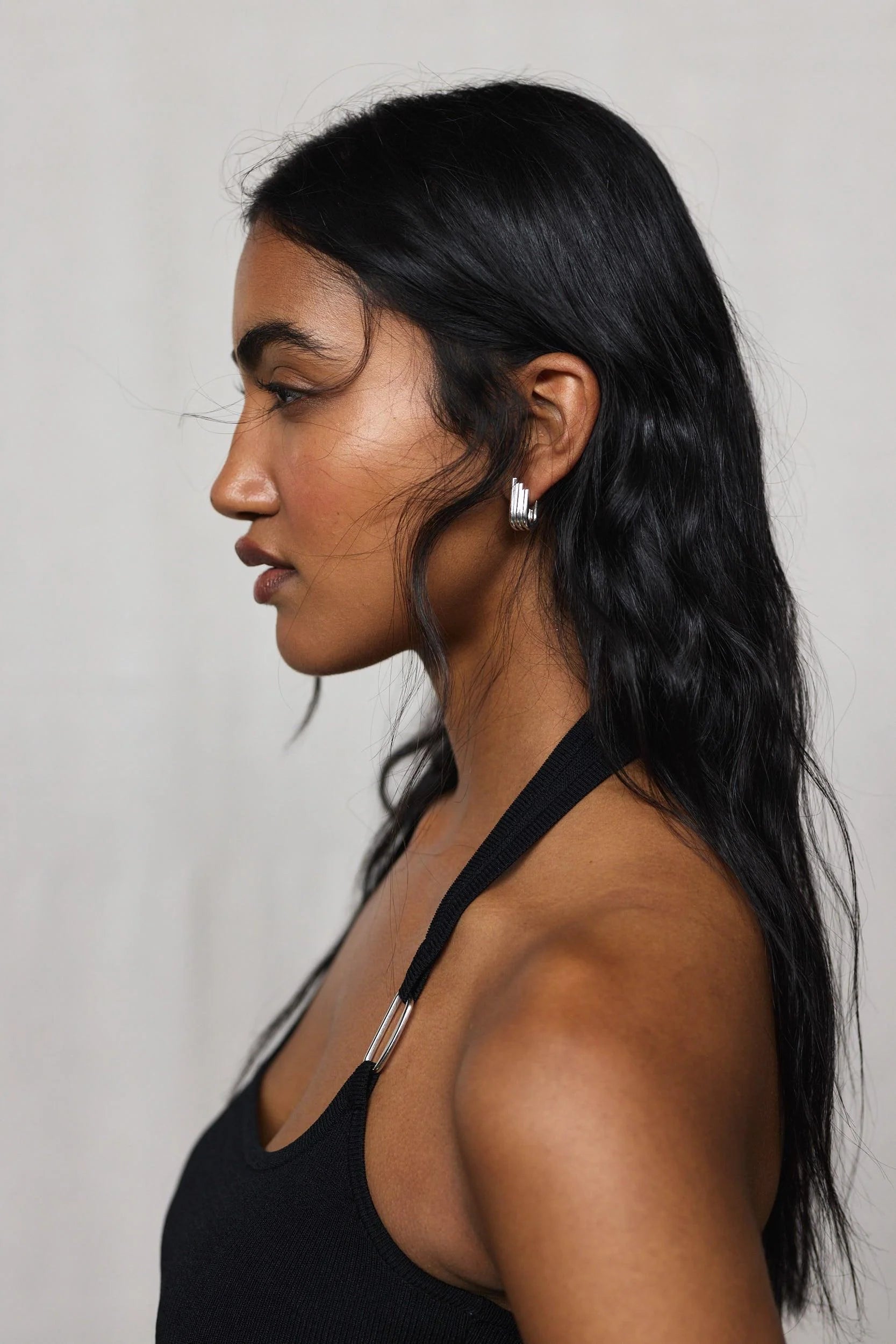 Zafino Elly Hoop Earrings for Women - Sterling Silver Dangle Hoops | Perfect for Everyday Wear, Parties & Gifts