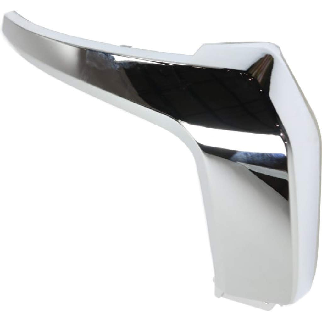 Mitsubishi Outlander Bumper Trim 2016-2020 | Front Passenger Side Chrome Molding Center Garnish | Replacement Part MI1047103 6407A146 | Perfect for Car Customization & Repair