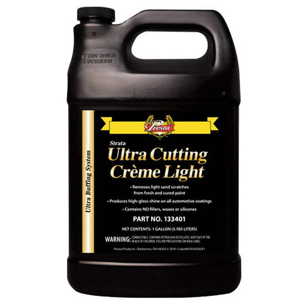 Presta Ultra Cutting Creme Light - 1 Gallon Professional Hairdressing Cream for Smooth Haircuts | Perfect for Salons & Barbershops
