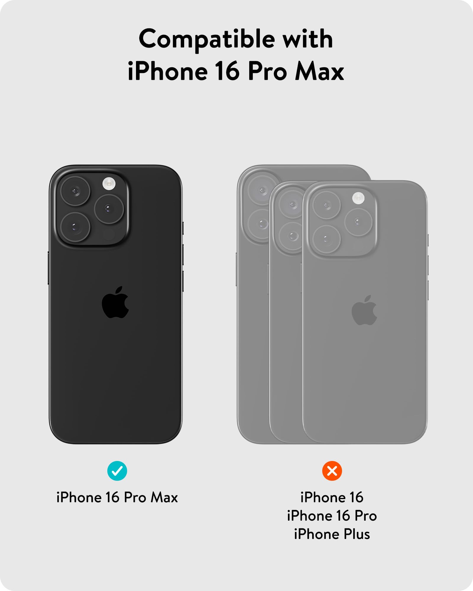 Mous iPhone 16 Pro Max Case with MagSafe - Limitless 6.0 Shockproof Protective Cover - Black Leather - Slim Fit & Wireless Charging Compatible - Perfect for Outdoor Activities & Daily Protection