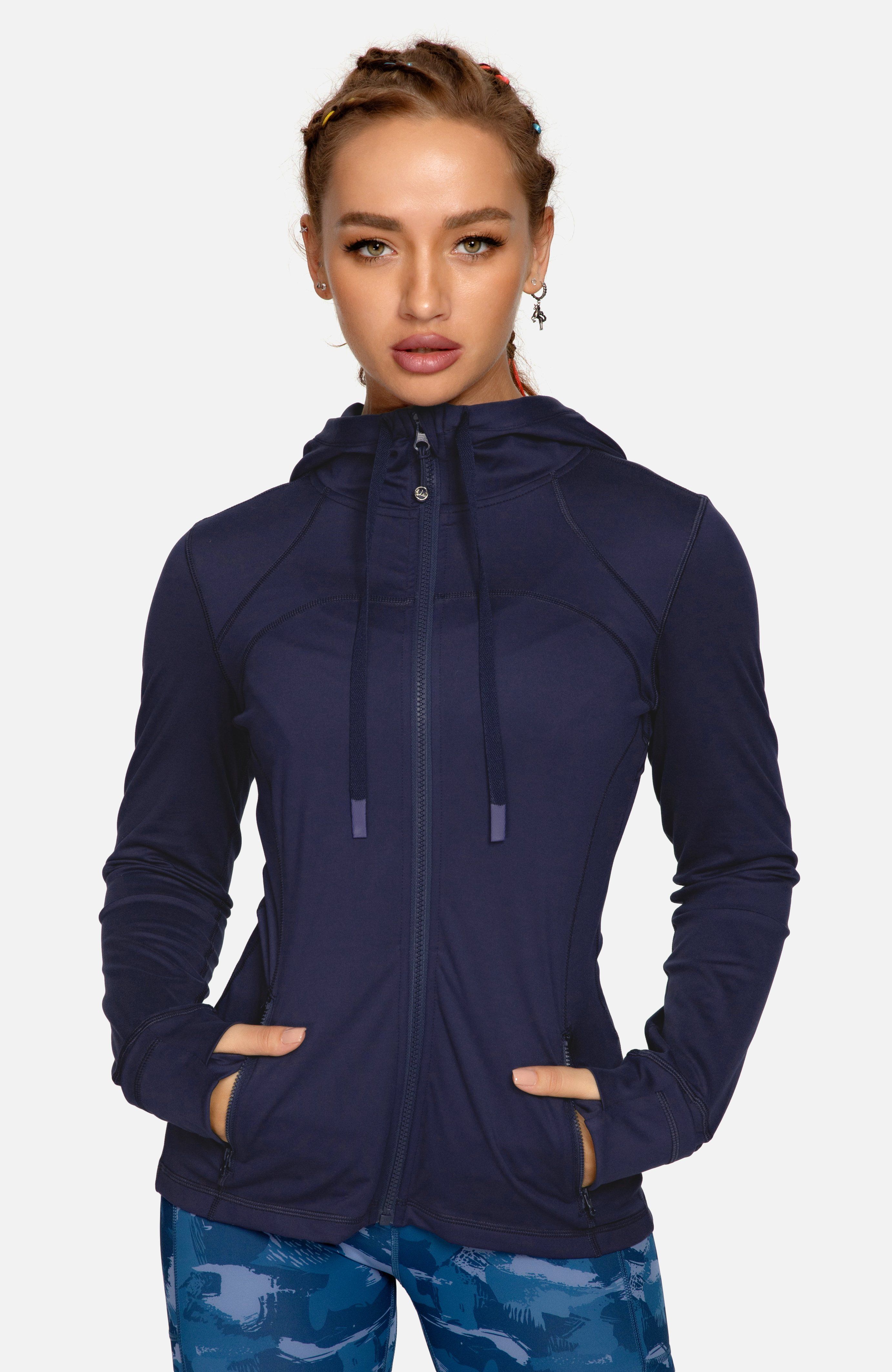 Slim Fit Full Zip Hoodies for Men & Women - Lightweight Comfortable Jacket for Casual Wear, Gym, and Outdoor Activities