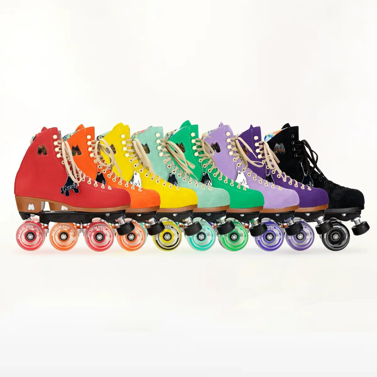 Moxi Lolly Roller Skates for Women - Premium Quad Skates in All Colors - Perfect for Outdoor Skating, Roller Derby & Rink Dancing