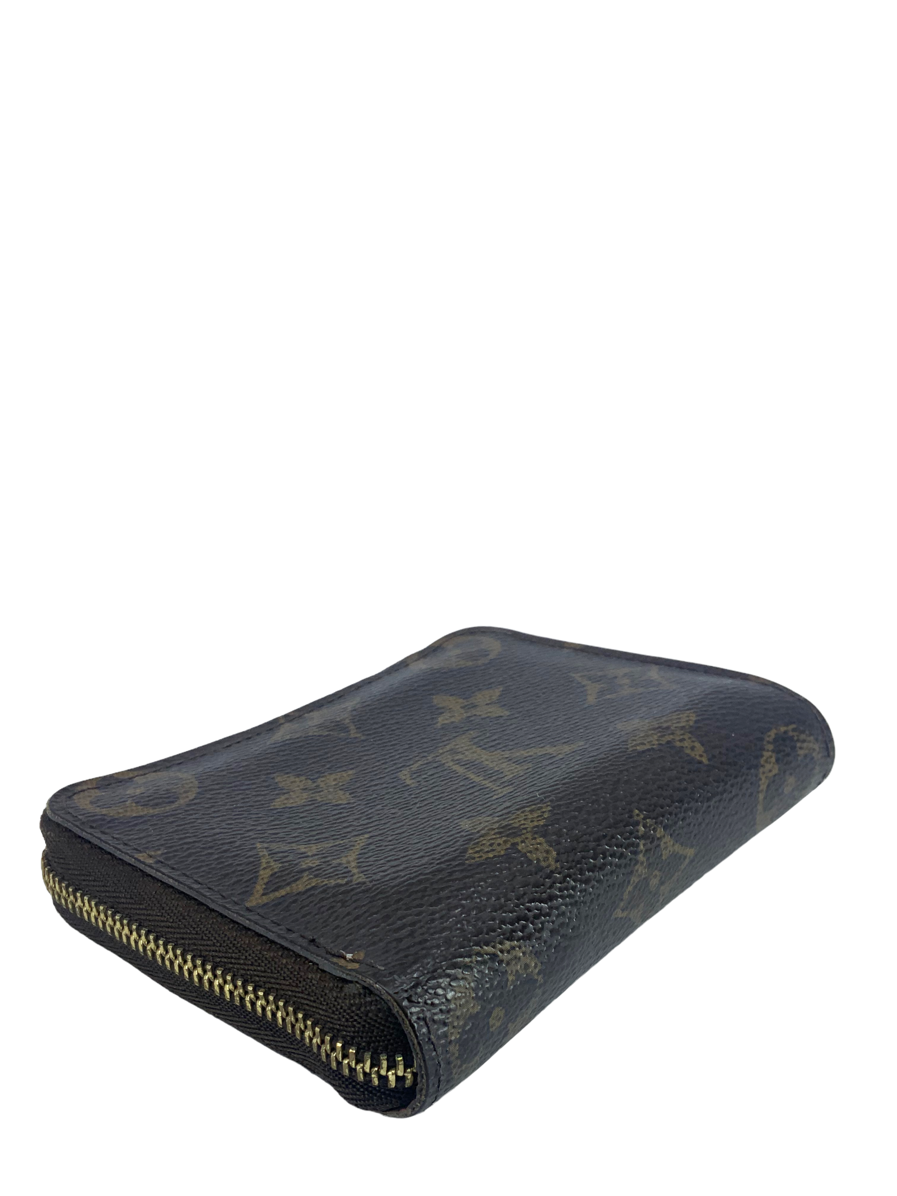 Authentic Louis Vuitton Monogram Canvas Zippy Coin Purse Wallet - Compact Luxury Wallet for Women & Men - Perfect for Everyday Use, Travel & Gifts