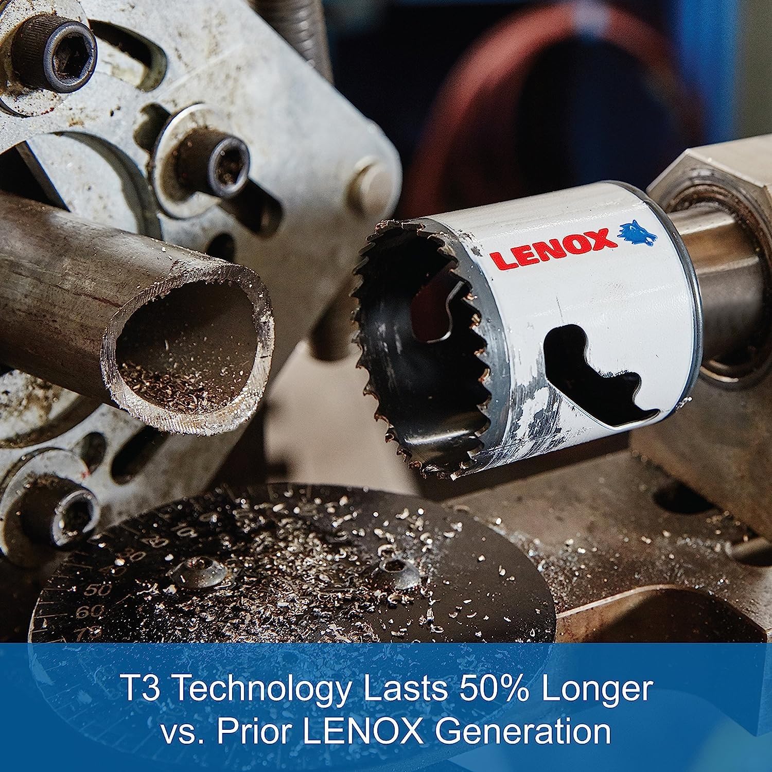 Lenox T30802-1200L 17-Piece Electrician Hole Saw Kit with Speed Slot Technology | Professional-Grade Cutting Tools for Electrical Work & Metal Drilling | Perfect for Conduit Installation & Panel Box Cutting