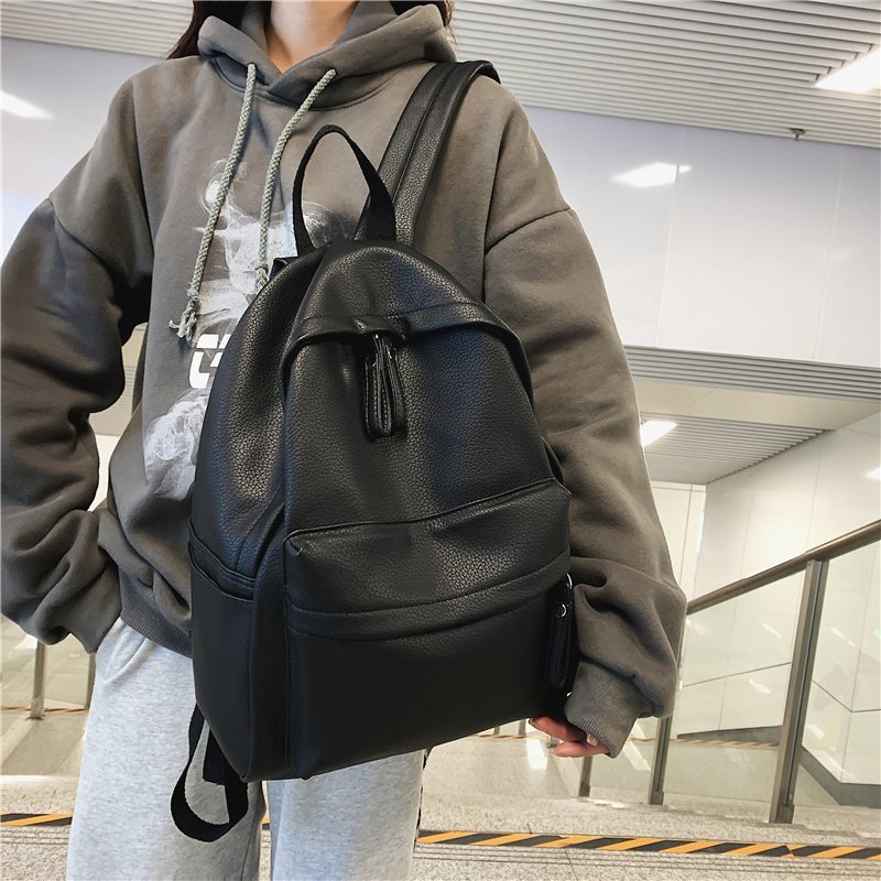 Vegan Leather Backpack for Women & Men - Lightweight, Durable & Stylish Laptop Backpack for Work, Travel & School - Perfect for Commuting, Hiking & Everyday Use