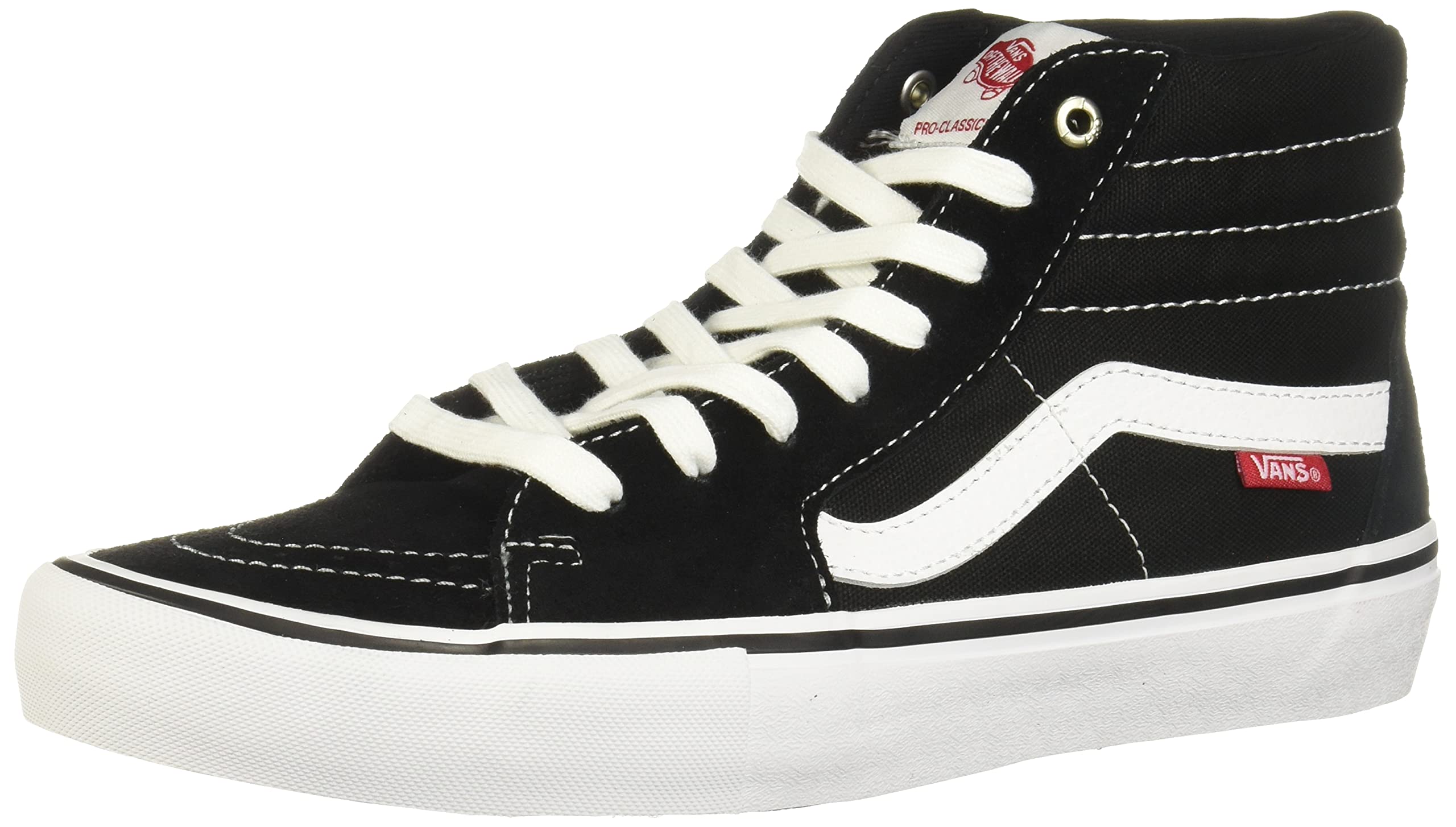 Vans Men's Sk8-Hi Pro Skate Shoes - High-Top Sneakers for Skateboarding & Streetwear Style | Durable Canvas & Suede for Comfort & Performance | Perfect for Skaters, Urban Fashion & Casual Wear