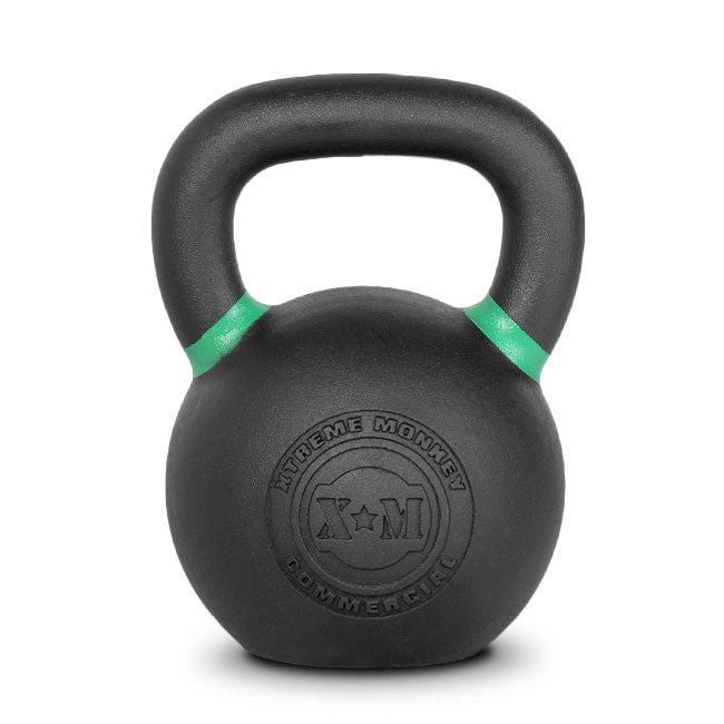 XM FITNESS Cast Iron Kettlebells 22kg/48.4lbs - Premium Home Gym Equipment for Strength Training & CrossFit Workouts