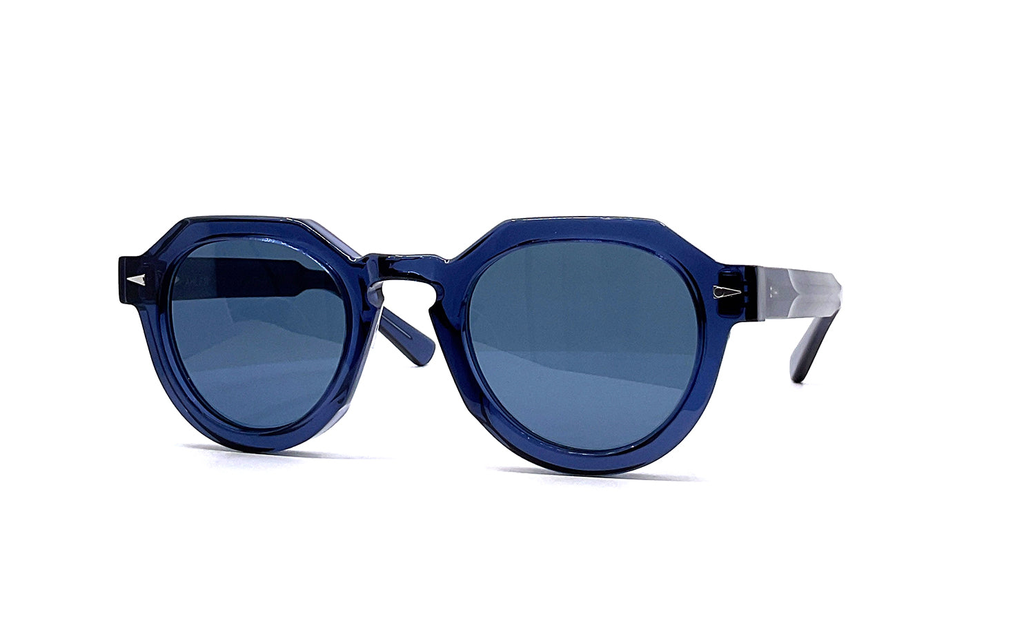 Ahlem Grenelle (Indigolight) Sunglasses - Polarized UV Protection Fashion Shades for Women & Men - Perfect for Outdoor Activities, Driving & Beach Vacations