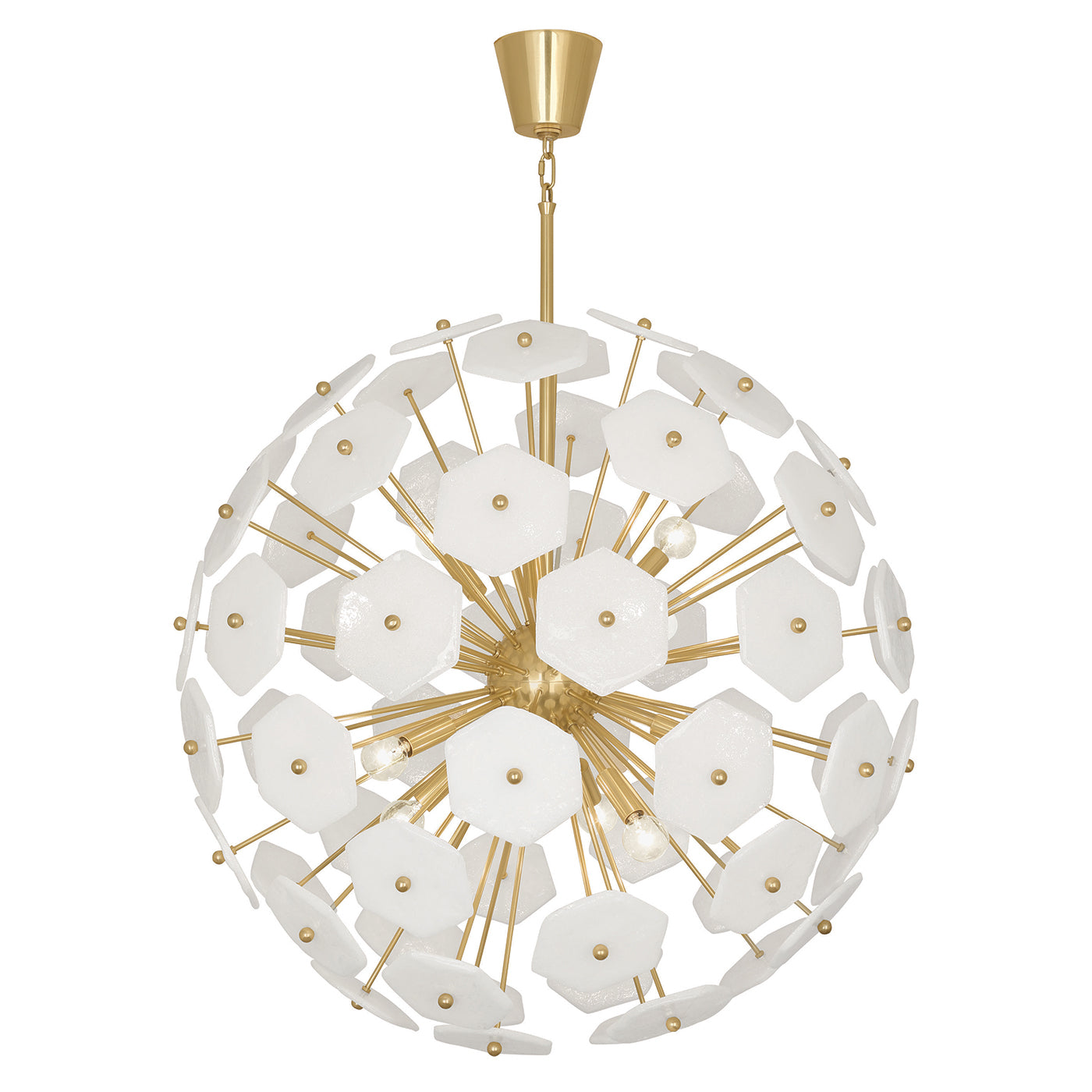 Elegant Vienna Globe Chandelier - Crystal Glass Ceiling Light Fixture for Dining Room, Living Room & Bedroom Decor | Perfect for Home, Hotel & Wedding Venue Lighting
