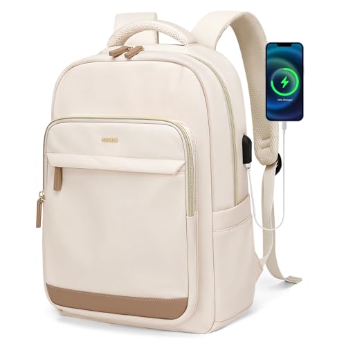 Beige Backpack