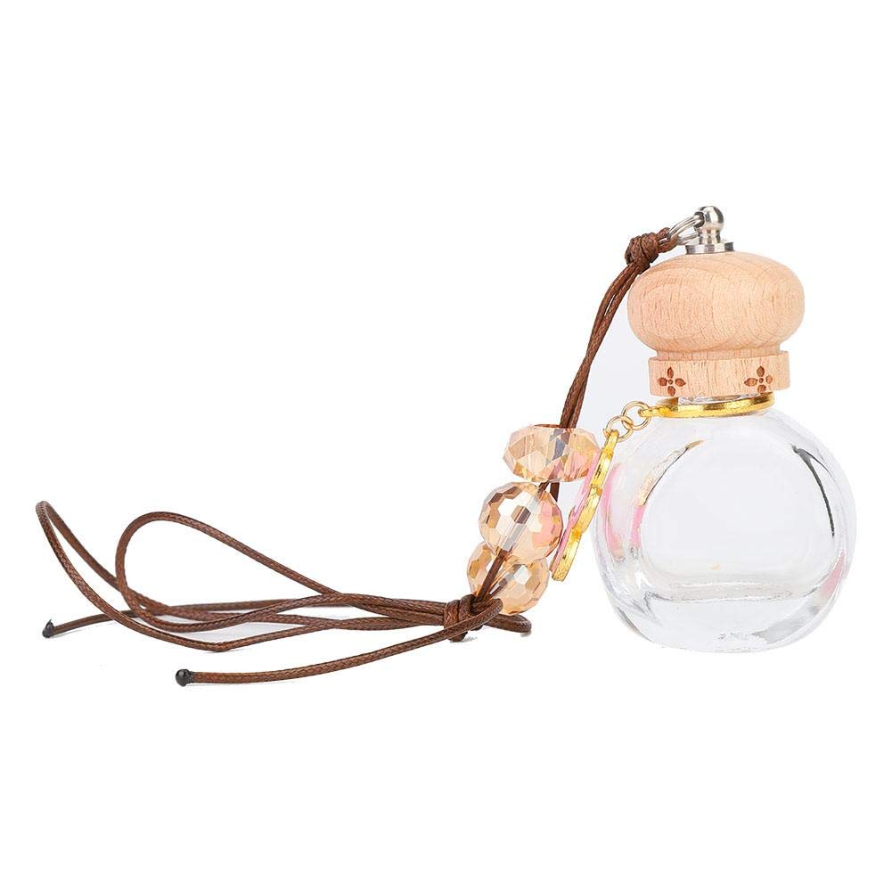 Refillable Hanging Perfume Bottle for Car & Home - Essential Oil Diffuser, Car Air Freshener Pendant - Perfect for Vehicles, Offices, and Living Spaces
