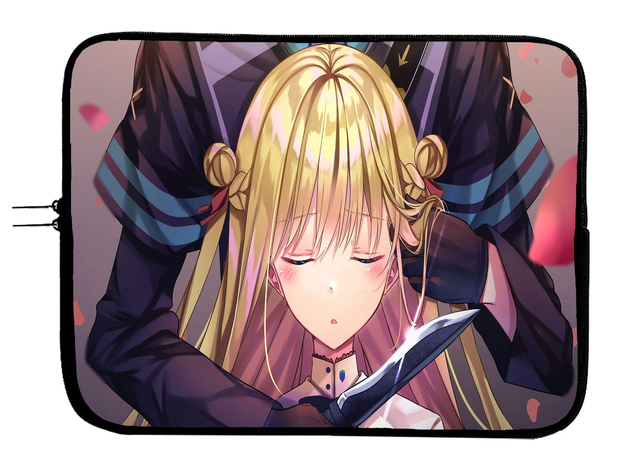 Assassin's Pride Anime Laptop Sleeve 15 Inch - Protective Case with Built-in Mousepad for MacBook, Surface Pro - Perfect for School, Work & Travel