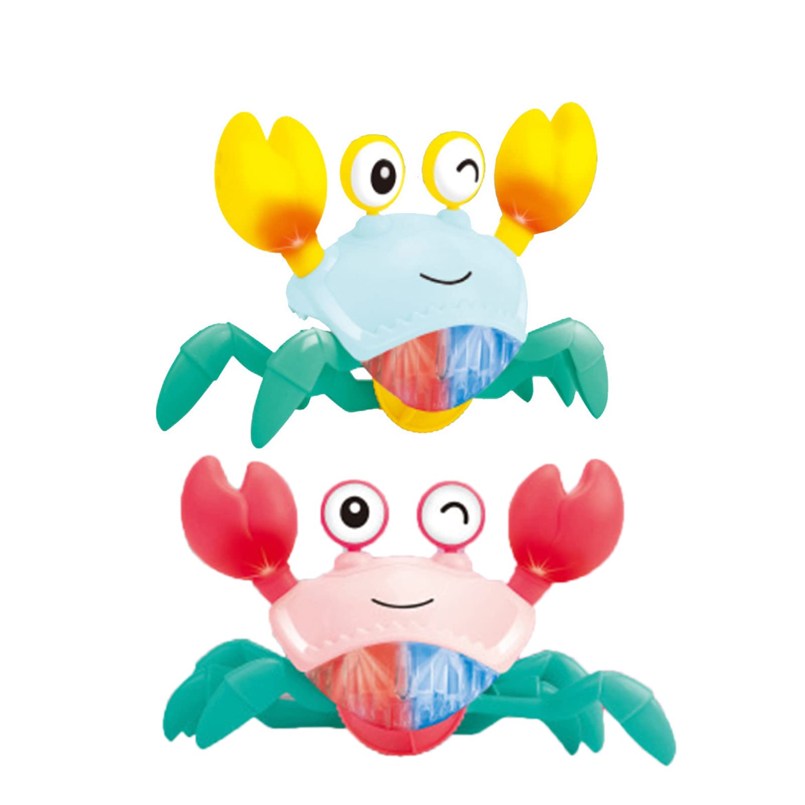 ONWRACE Electric Interactive Pet Crab Toy - One-Click Operation, Realistic Crawling & Fun Sounds - Perfect for Kids Birthday Gifts, Autism Sensory Toys & Family Game Night Entertainment