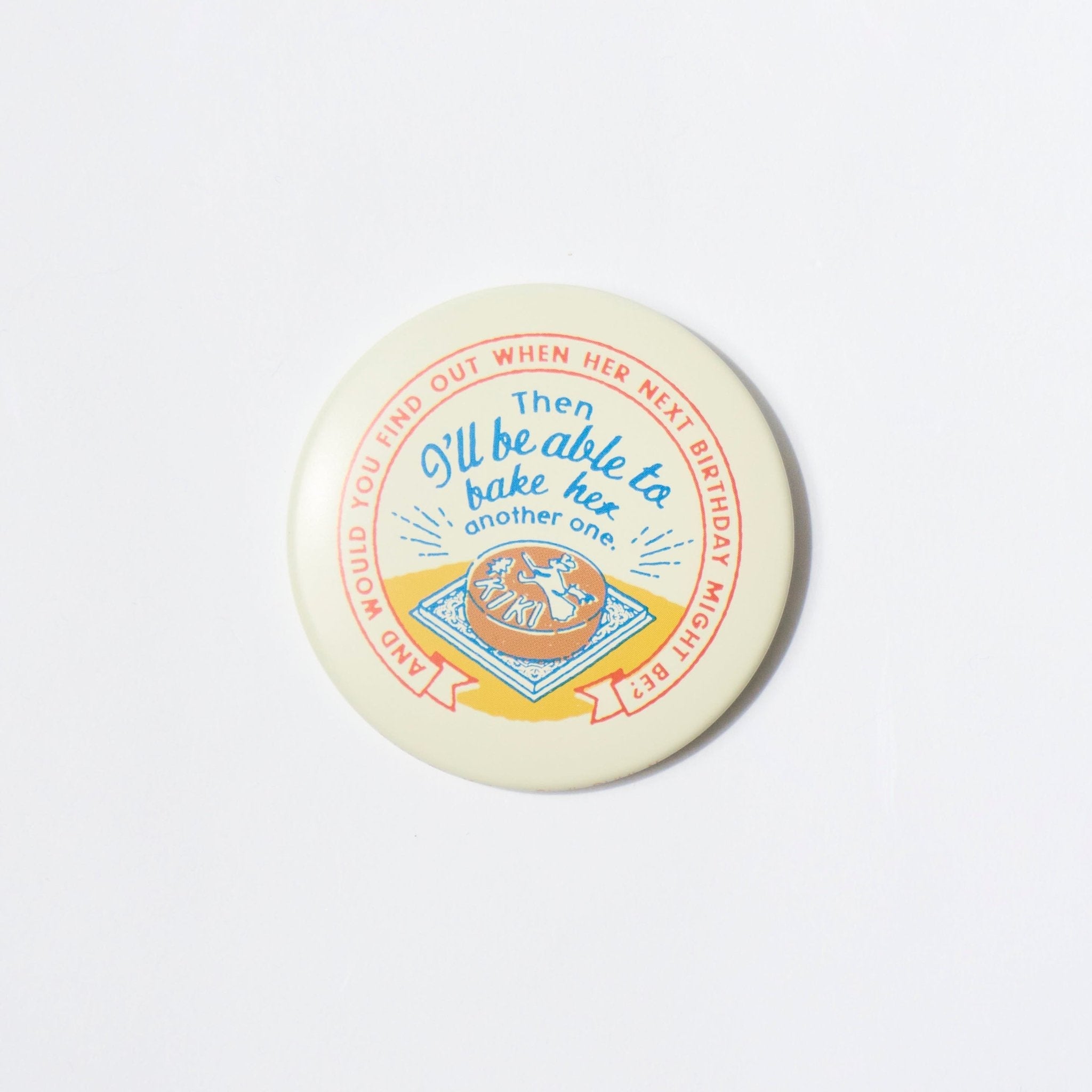 Kiki's Delivery Service Collectible Tin Badges - Milk Cap Series by Movic - Perfect for Anime Fans, Cosplay, and Ghibli Merchandise Collectors