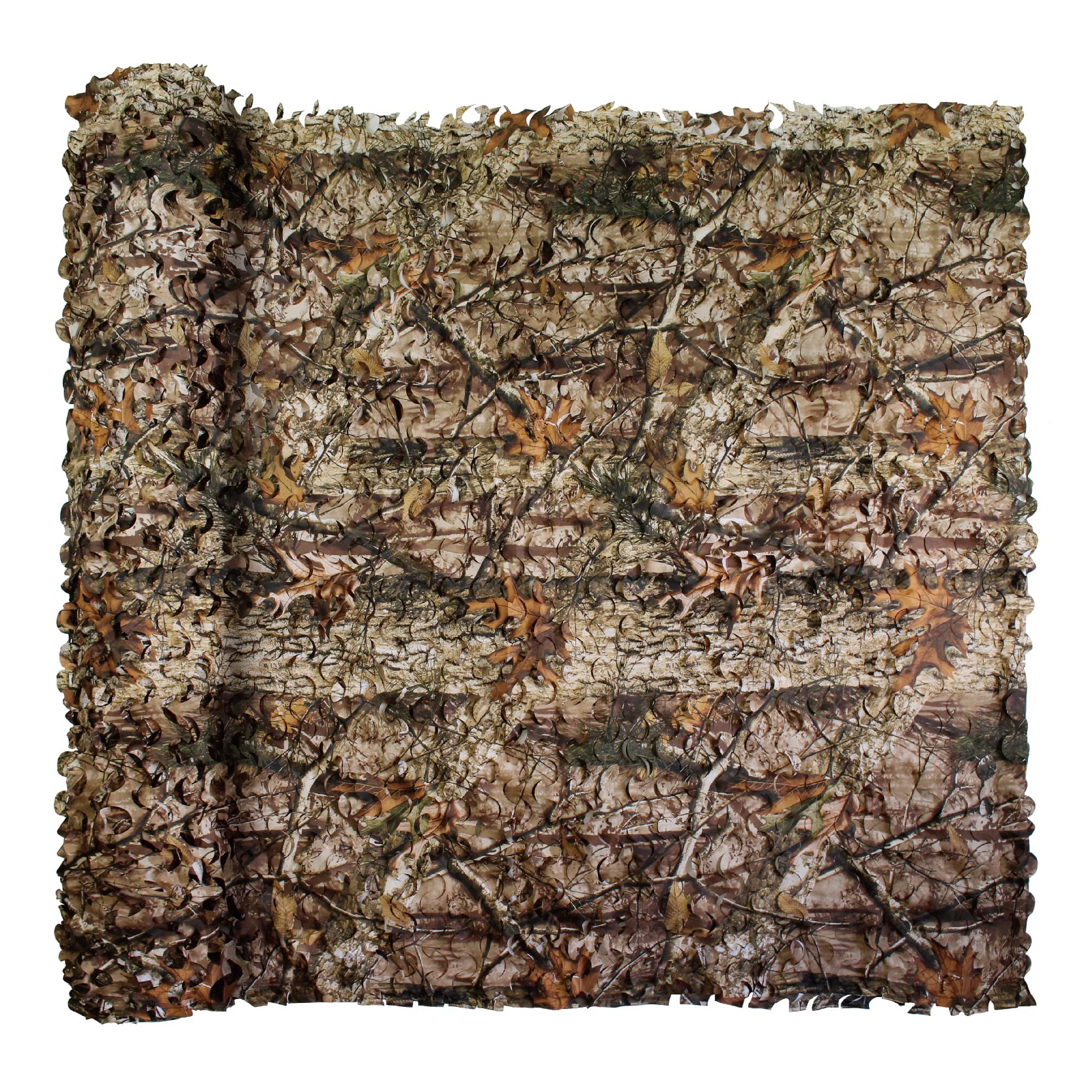 GRVCN Camouflage Netting Roll - Military Green Camo Mesh for Hunting Blinds, Shooting Range, and Outdoor Concealment | Sunshade Net for Garden, Party Decor & Military Theme Events | Durable Bulk Camo Net for Tactical Use and Outdoor Activities