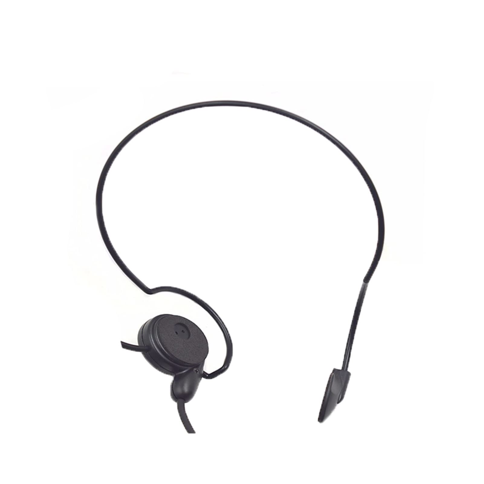 ARSMI Two-Way Radio Headset with Finger PPT Push-to-Talk - Compatible with Baofeng UV-5R, Kenwood TK-208, TK-220, TK-240, TK-240D & More Walkie-Talkies - Ideal for Security, Construction & Outdoor Adventures