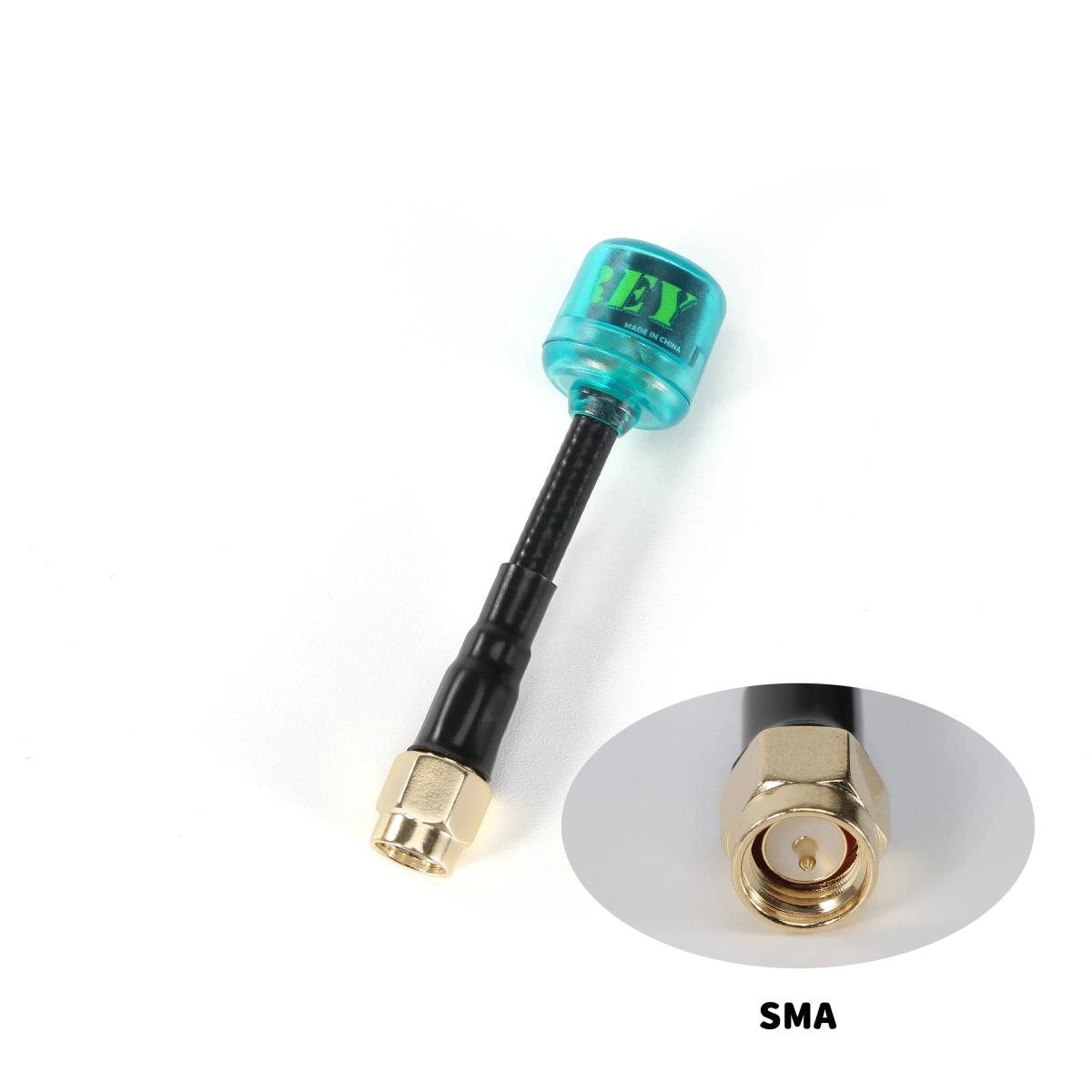 FlyFishRC Osprey 5.8GHz 60mm SMA Antenna RHCP for FPV Drones - Choose Your Color - Perfect for Racing, Freestyle, and Long-Range FPV Flying