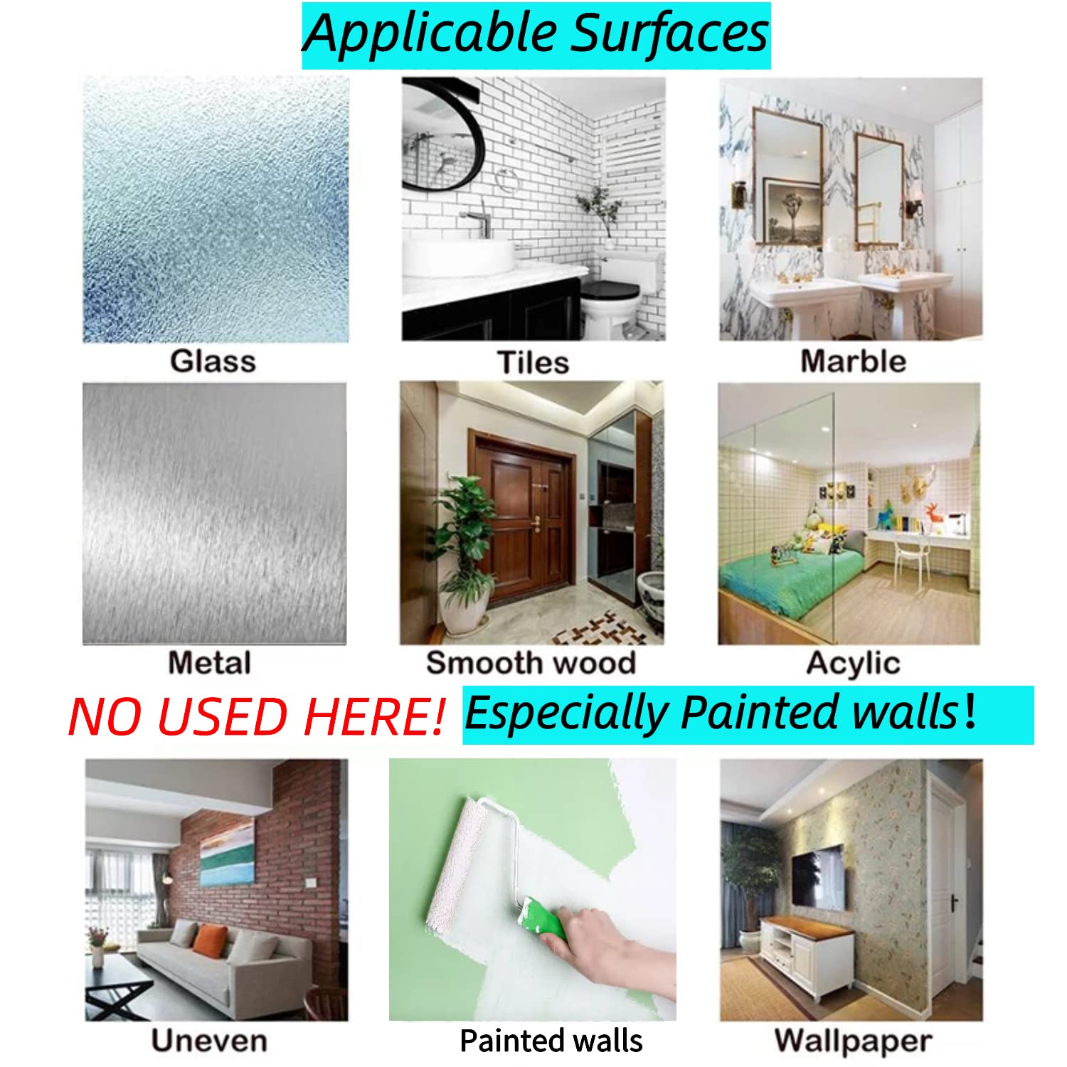 22lbs Max Adhesive Hooks - 24 Pack Transparent Reusable Wall Hanging Hooks for Bathroom & Kitchen - Strong Seamless Hanging Solution for Towels, Robes, Utensils & Home Organization