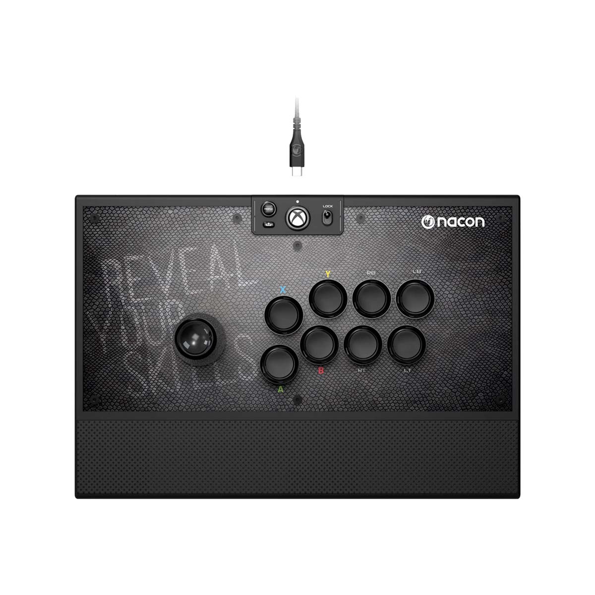 Nacon Daija Arcade Fight Stick - Officially Licensed for Xbox Series X/S, Xbox One & Windows 10/11 PC | Premium Fighting Game Controller for Street Fighter, Tekken & Esports Tournaments | Perfect for Competitive Gaming & Home Arcade Setup