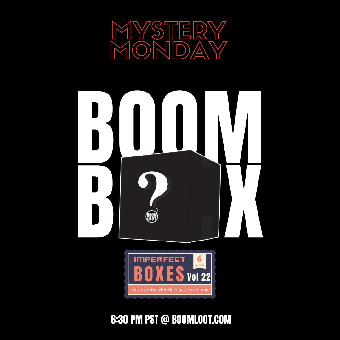BoomLoot Imperfect Boxes Mystery Boombox Volume 22 - Pack of 6 Unboxing Fun for Collectors & Gift Lovers | Perfect for Birthday Surprises, Party Favors & Subscription Box Services