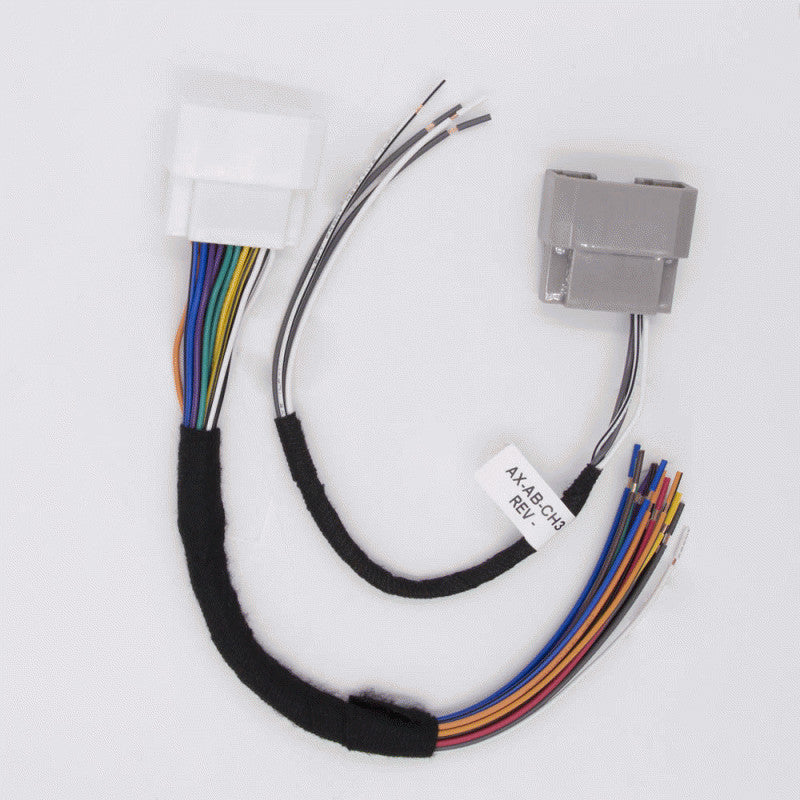 Axxess AXABH CH3 Amplifier Bypass Wiring Harness for 2015-2019 Fiat & Jeep Vehicles - Perfect for Car Audio System Upgrades and Stereo Installations