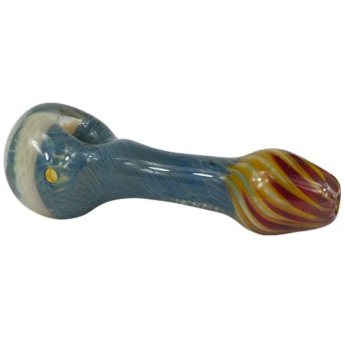 Honeycomb Glass Pipe for Smoking - Premium Inside Out Design for Smooth Hits - Perfect for Dry Herbs, Tobacco & Relaxation at Home or Travel