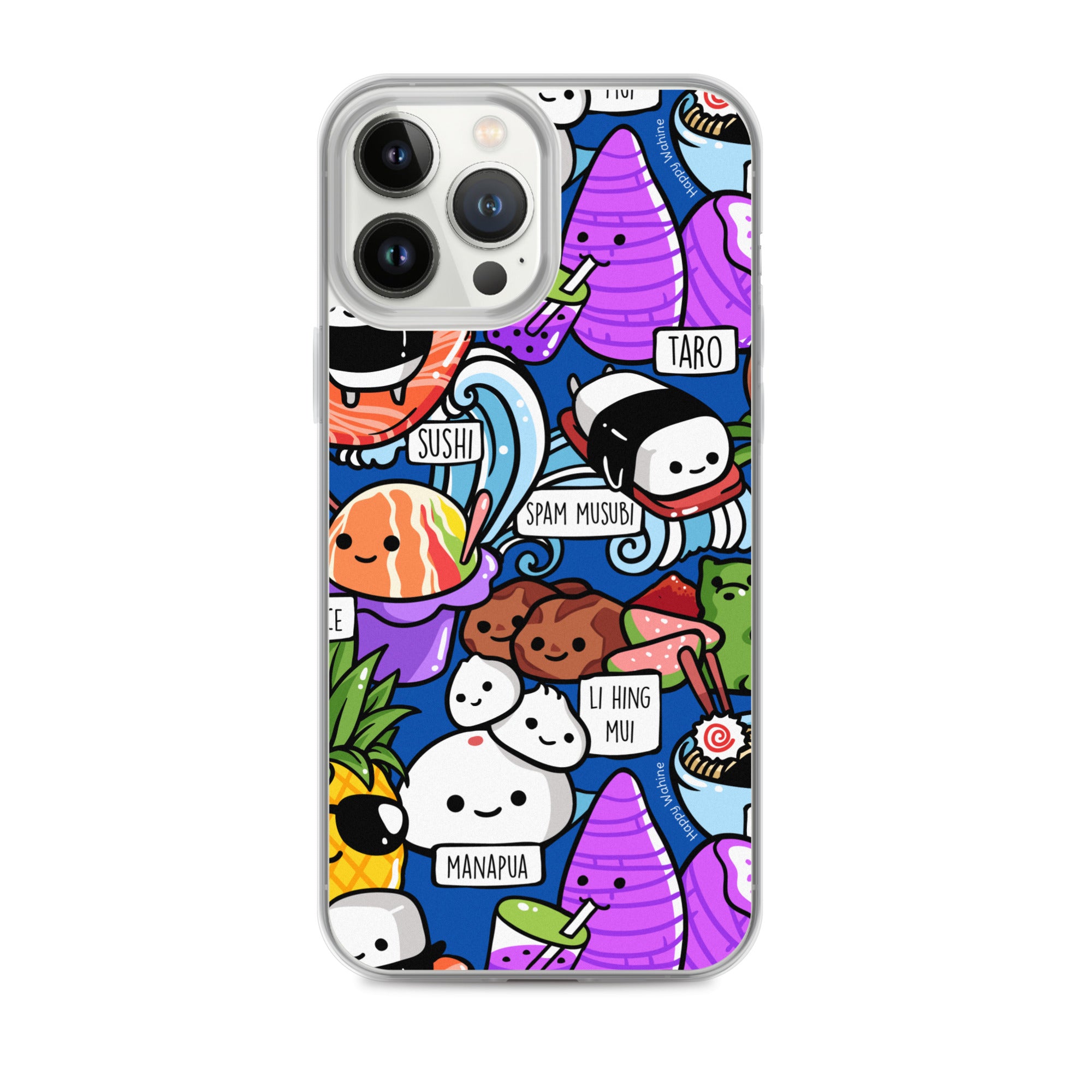 Premium Clear iPhone Case with Craving Hawaii Blue Design - Slim Protective Cover for iPhone [Models] - Perfect for Everyday Use, Travel & Outdoor Activities