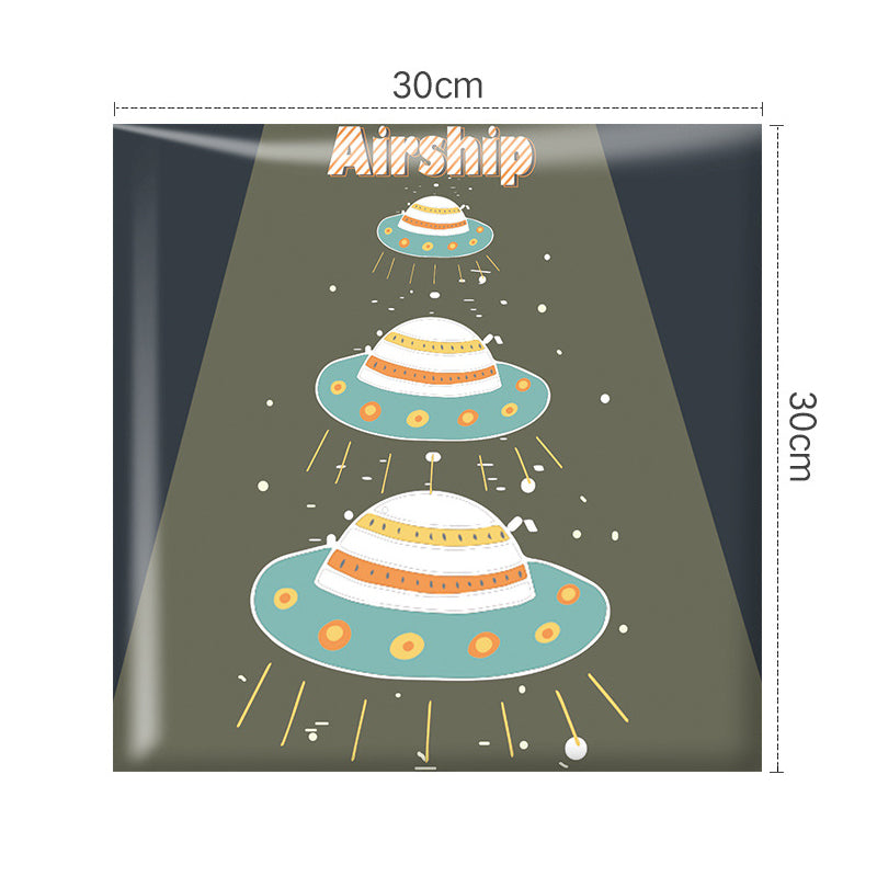 Kids Astronaut Wall Padded Safety Cushions - Soft Foam Bumpers for Nursery, Playroom & Bedroom - Space-Themed Childproofing for Toddlers (12-Pack)