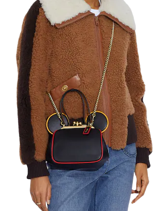 Coach Disney Mickey Mouse X Keith Haring Kisslock Crossbody Bag - Stylish Disney Collection Handbag for Women, Perfect for Date Night, Travel & Everyday Use