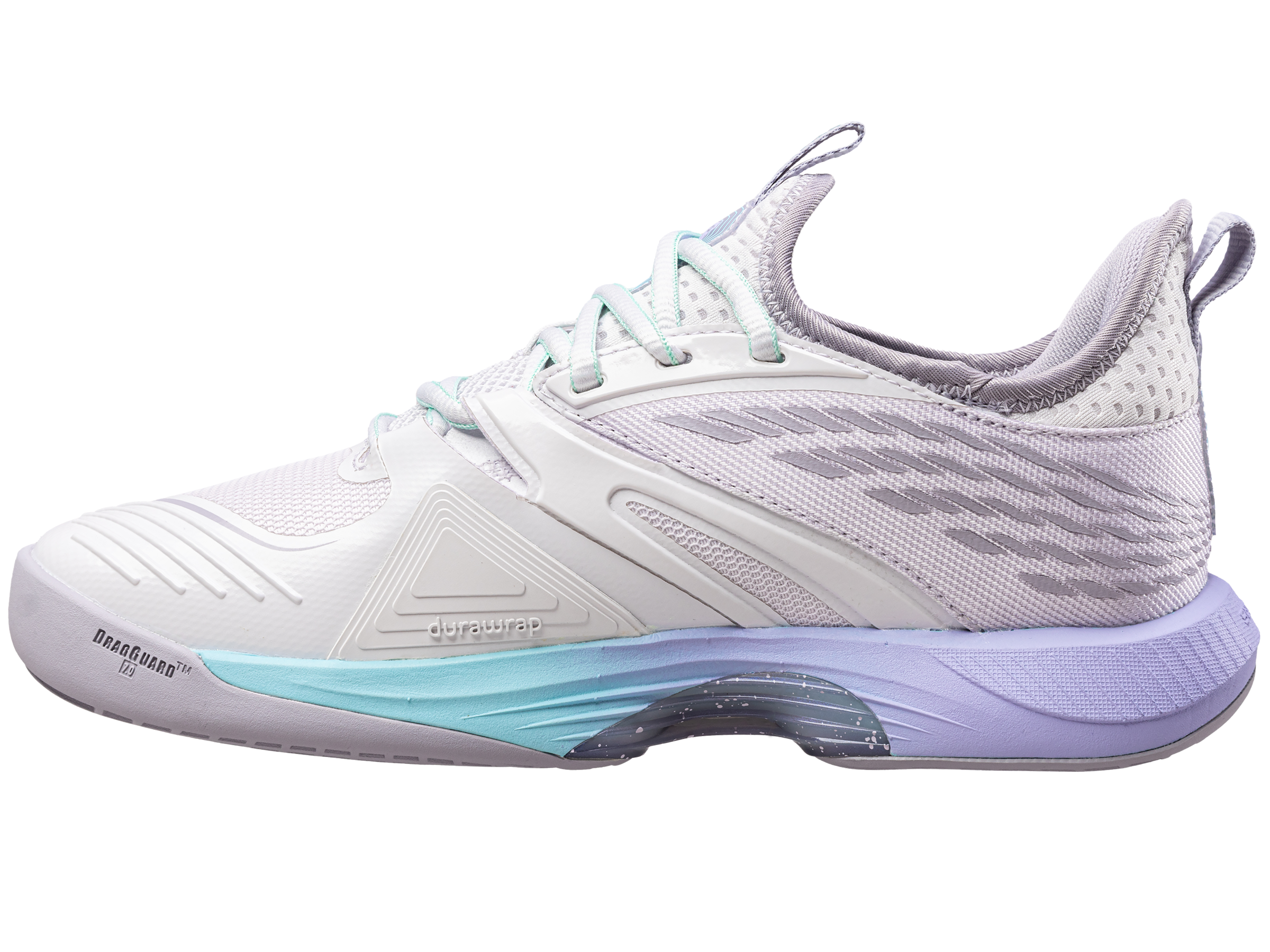 SPEEDTRAC Running Shoes 97392 020 M - Nimbus Cloud/Lilac Gray/Neon Purple Color | Lightweight Athletic Shoes for Men | Perfect for Jogging, Gym Workouts & Daily Wear