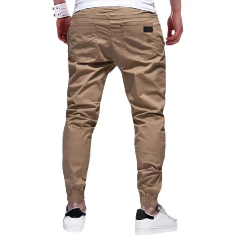 Men's Cargo Pants - Loose Fit Straight Leg Joggers, Large Size Casual Sweatpants with Multiple Pockets | Outdoor Hiking, Workwear & Streetwear Fashion
