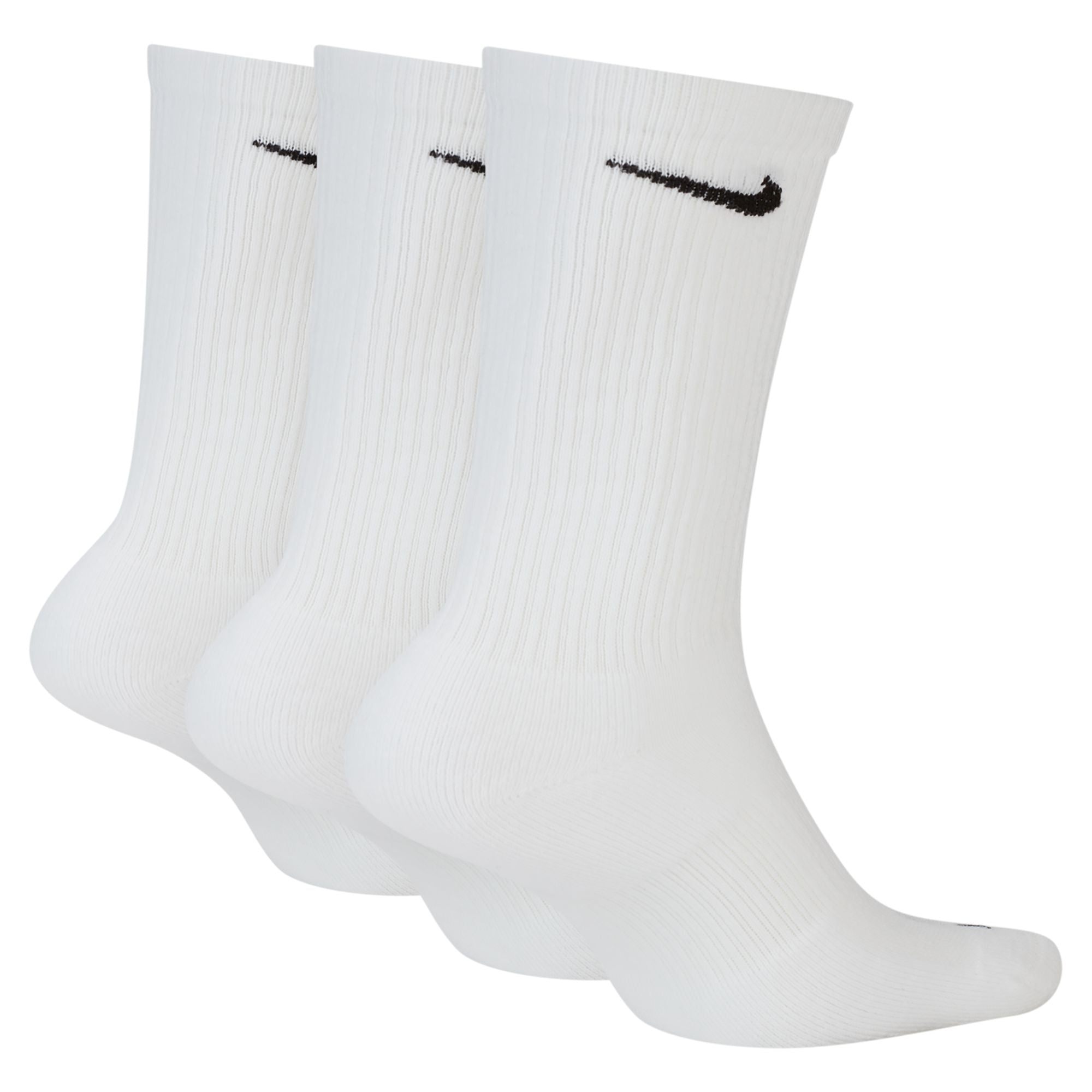 Nike Men's Everyday Plus Cushion Crew Socks 3-Pack - Comfortable Athletic Socks for Running, Gym & Daily Wear