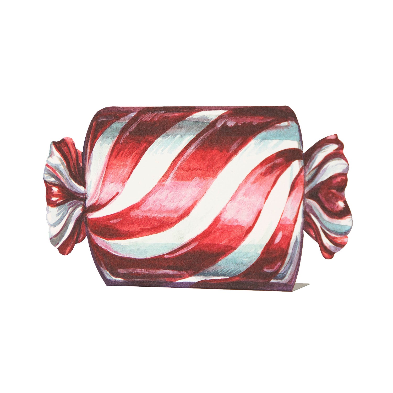 Personalized Christmas Candy Place Cards - Holiday Party Decorations for Table Settings & Festive Celebrations
