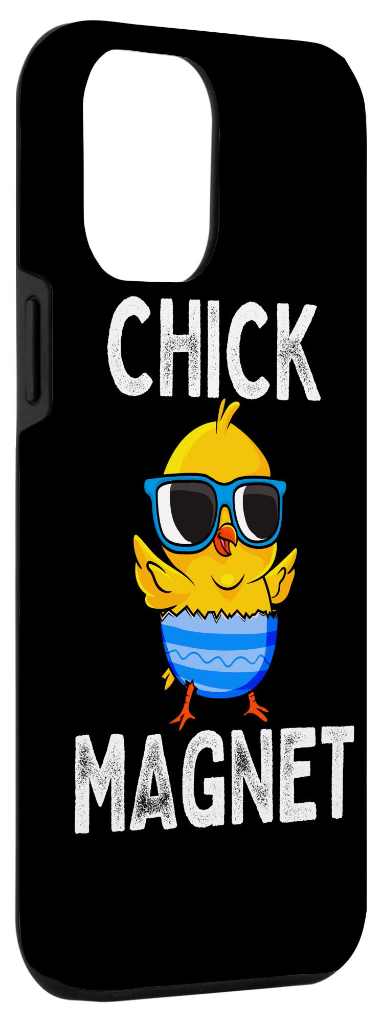 iPhone 12 Pro Max Case - Funny Easter Chicken Design for Kids & Boys - Cute Baby Chick Magnet Phone Cover - Perfect Gift for Animal Lovers & Easter Celebrations