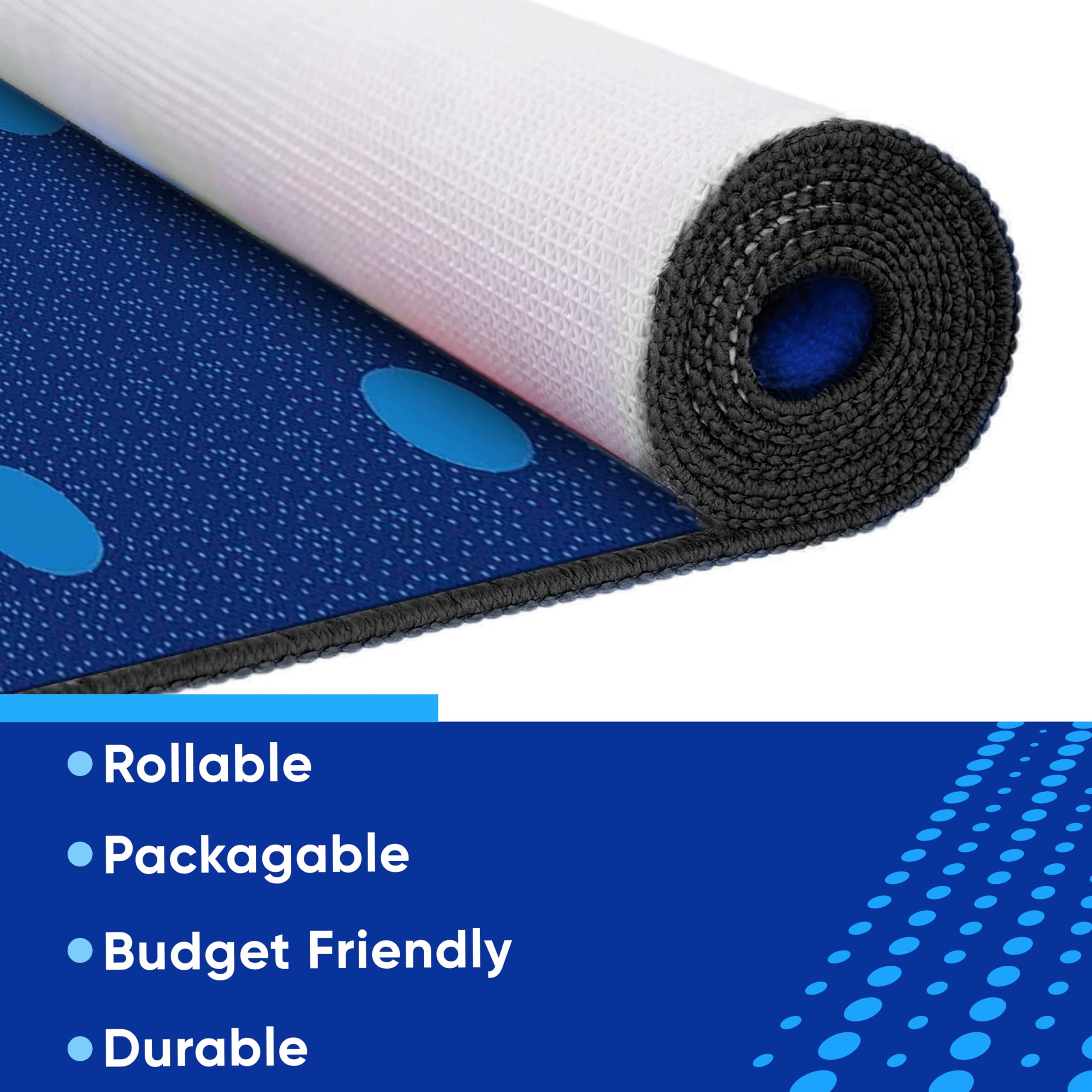Blue On The Spot Seating Classroom Rug 6' x 8'6