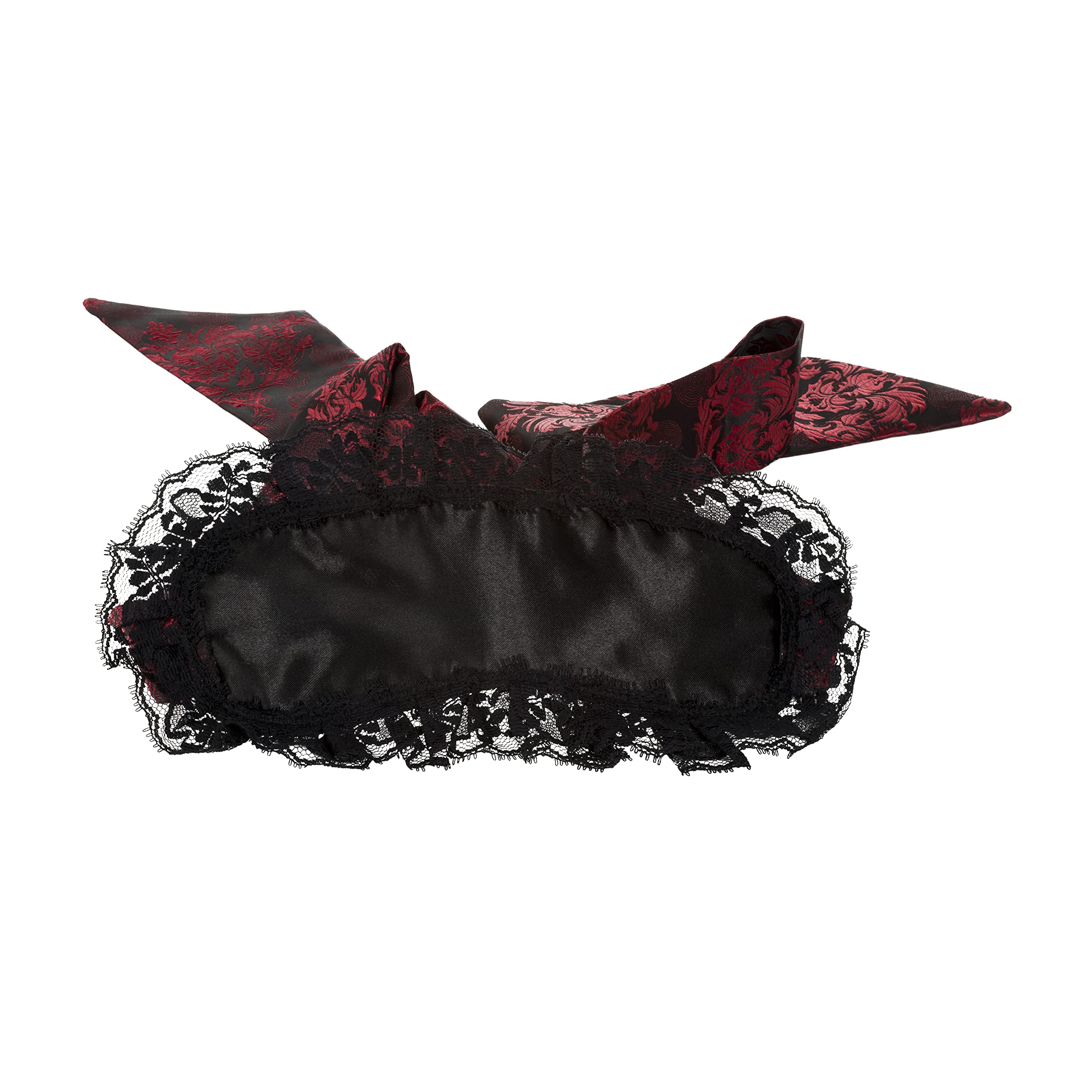 CalExotics Scandal Eye Mask - Premium BDSM Blindfold for Couples, Black - Perfect for Sensual Play, Travel & Sleep - Enhance Intimacy & Relaxation