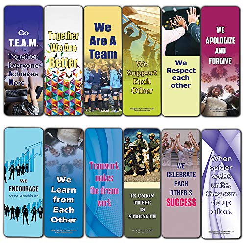 Team Building Bookmarks (12-pack)