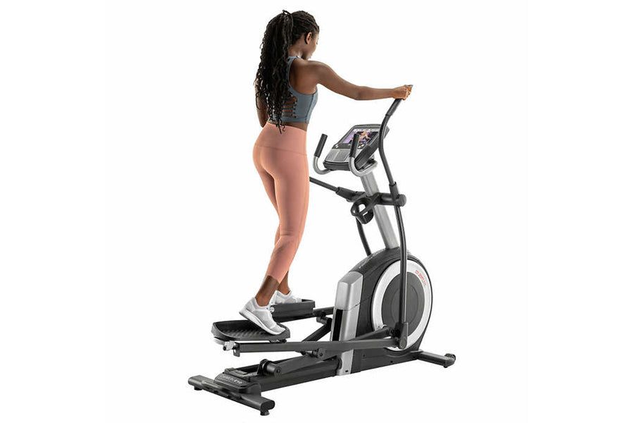 ProForm Carbon E10 Elliptical Machine - Low Impact Cardio Trainer for Home Gym, Perfect for Weight Loss & Full Body Workout | Ideal for Small Spaces & Apartment Fitness