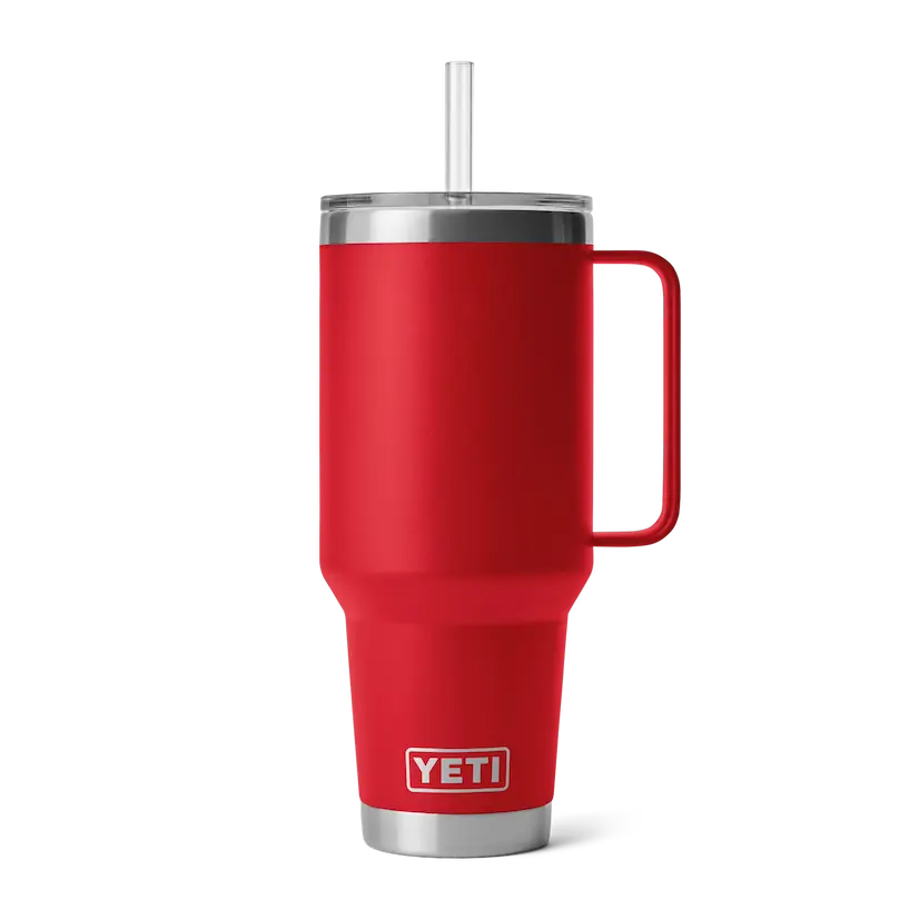 Yeti Rambler 42 oz Stainless Steel Insulated Straw Mug - Keeps Drinks Cold for Hours, Perfect for Outdoor Adventures, Camping, and Travel